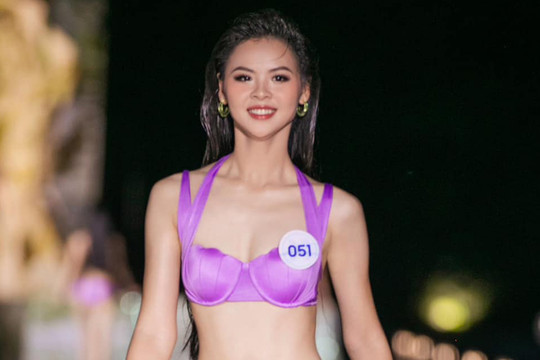Ngắm nhan sắc hoa khôi bóng chuyền lọt top 10 Hoa hậu thế giới Việt Nam 2023