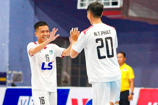 Kết quả Futsal HDBank VĐQG 2023: Thái Sơn Nam chạm một tay vào cúp vô địch