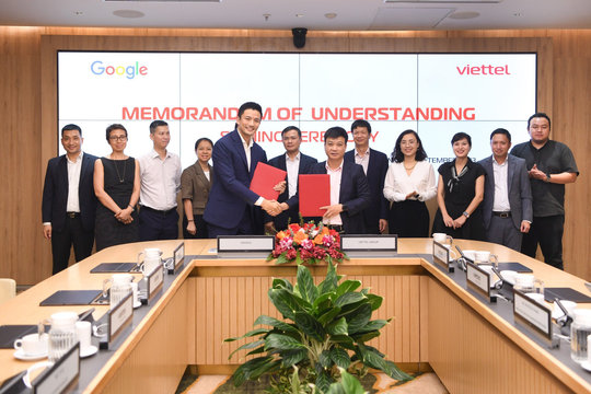 Viettel hợp tác Google thúc đẩy chuyển đổi số giáo dục và điện toán đám mây