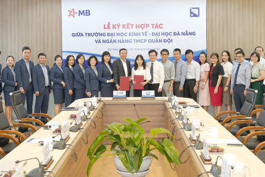 MB ký kết hợp tác toàn diện với Trường Đại học Kinh tế - Đại học Đà Nẵng