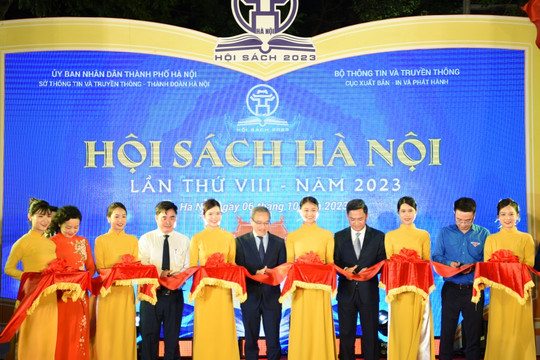 Khai mạc Hội sách Hà Nội lần thứ VIII năm 2023
