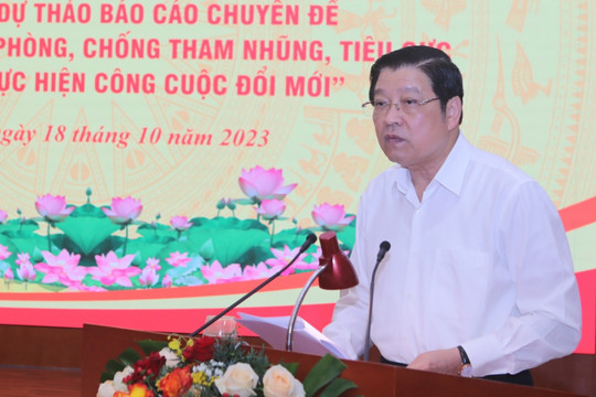 Ông Phan Đình Trạc: Vì sao vẫn xảy ra nhiều vụ án tham nhũng, tiêu cực lớn?