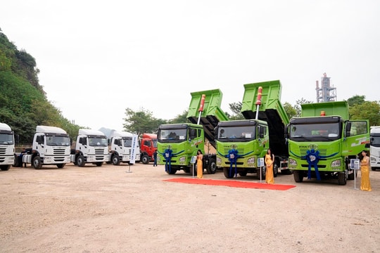 Ra mắt xe ben JH6 tại thị trường Việt Nam