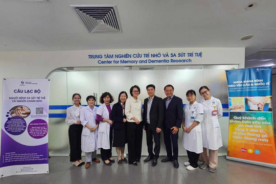 Hợp tác quốc tế nghiên cứu phòng chống sa sút trí tuệ ở Việt Nam: Những bước đi dài của ngành y tế Việt