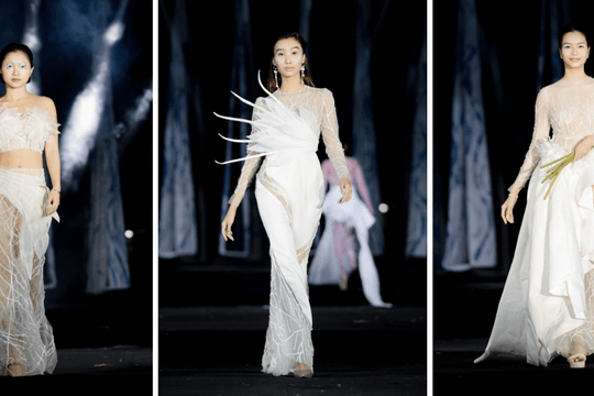 Ấn tượng show thời trang sáng tạo từ di sản của sinh viên