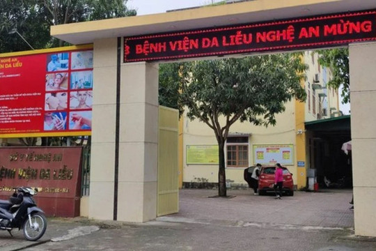 Sai phạm tại Bệnh viện Da liễu Nghệ An: Chuyển hồ sơ sang cơ quan điều tra