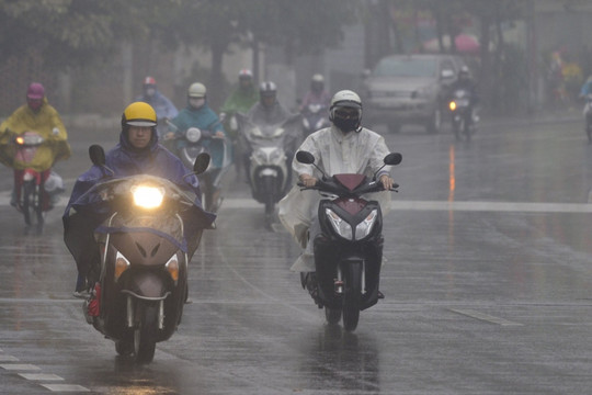Thời tiết ngày 10/1: Miền Bắc mưa rào rải rác, trời rét