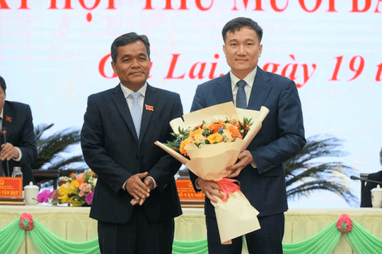Ông Nguyễn Tuấn Anh được bầu giữ chức Phó Chủ tịch UBND tỉnh Gia Lai