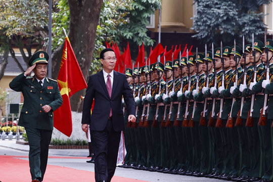 Chủ tịch nước trao Huân chương Chiến công hạng Nhì tặng Bộ đội Biên phòng