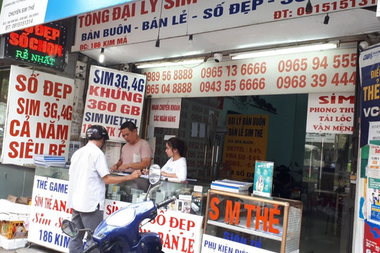Sẽ tổng kiểm tra người đăng ký trên 4 SIM để chặn SIM rác