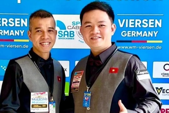 Trần Quyết Chiến, Bao Phương Vinh xuất sắc vào chung kết billiards thế giới