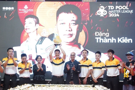 Đặng Thành Kiên vô địch TD Pool Master League 2024