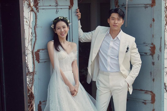 Ảnh cưới chưa từng công bố của Hyun Bin - Son Ye Jin