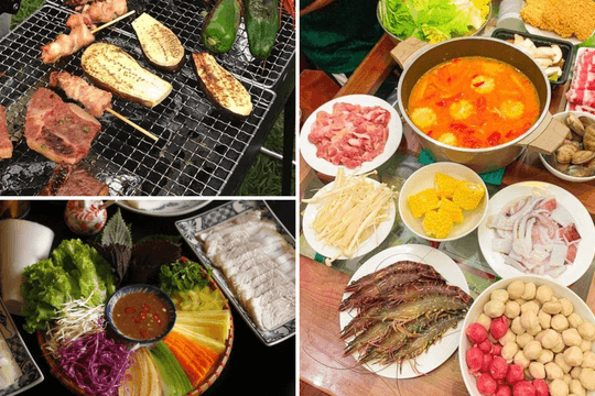 Các món lẩu, nướng và cuốn phù hợp với bữa tiệc tiện lợi, nhanh gọn