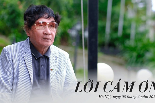 Lời cảm ơn của gia đình cố nhà báo Trần Mai Hạnh