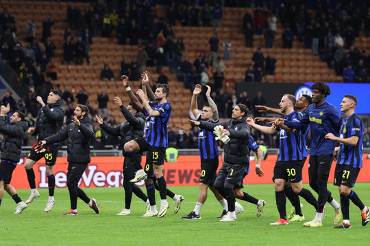 Inter Milan có thể vô địch Serie A ngay đêm nay 22/4
