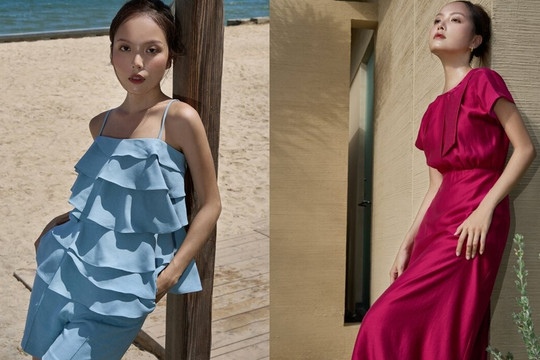 Trang phục chất liệu tencel mát mẻ cho ngày hè