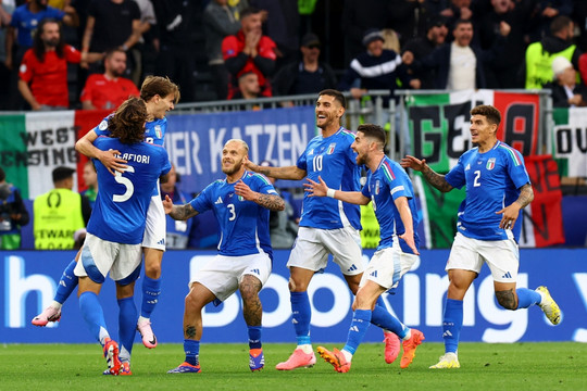 Kết quả EURO 2024 hôm nay 16/6: Italia nhọc nhằn thắng sát nút Albania