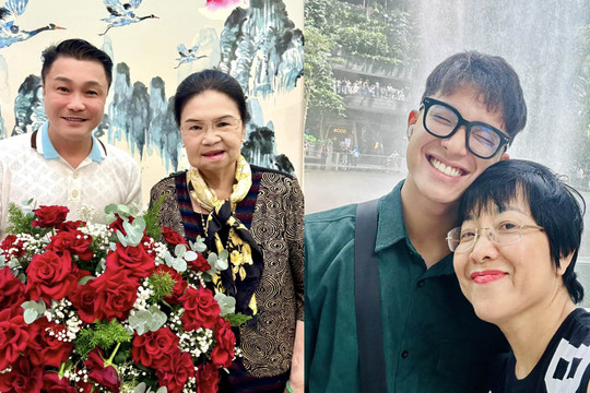 Sao Việt 19/6: Lý Hùng mừng sinh nhật mẹ, Thảo Vân hạnh phúc bên con trai