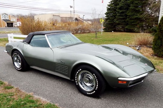 Xe cổ Chevrolet Corvette ZR1 1971 độc nhất thế giới, giá đắt hơn Mercedes GLE