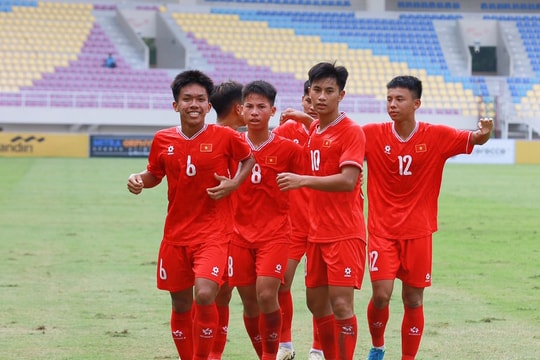 U16 Việt Nam xuất sắc vào bán kết U16 Đông Nam Á 2024
