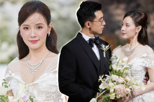 Những hình ảnh tuyệt đẹp trong lễ cưới lộng lẫy của Midu