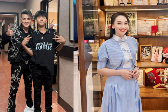 Sao Việt 2/7: Con trai Lệ Quyên gặp gỡ Mr.Đàm, Bảo Thanh khoe tủ giải thưởng