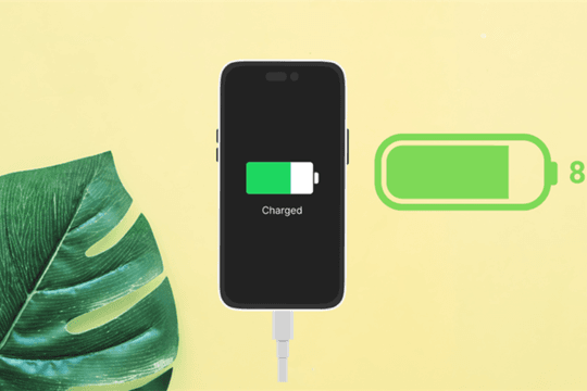 Vì sao iPhone ngừng sạc ở mức 80%?