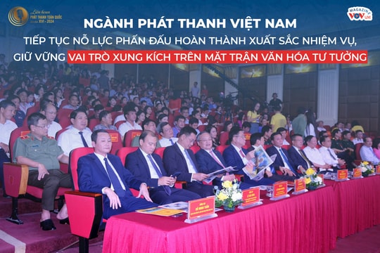 Phát thanh Việt Nam giữ vững vai trò xung kích trên mặt trận văn hóa tư tưởng