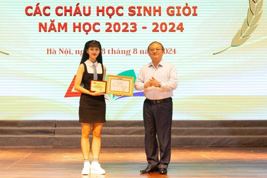 Công đoàn VOV khen thưởng hơn 1.500 học sinh giỏi năm học 2023 - 2024