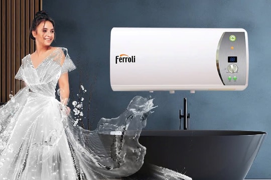 Đột phá mới trong công nghệ bình nóng lạnh siêu bền kháng khuẩn của Ferroli  