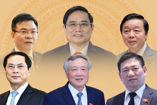Infographic: 26 thành viên Chính phủ nhiệm kỳ 2021 - 2026