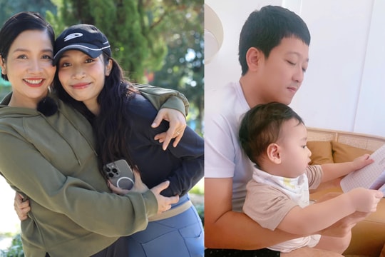 Sao Việt 24/9: Mỹ Linh trẻ đẹp bên con gái, Trường Giang chăm quý tử thay vợ