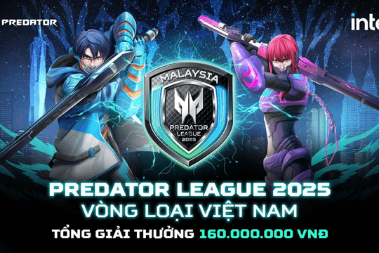 Khởi tranh giải Predator League 2025 và vòng loại tại Việt Nam