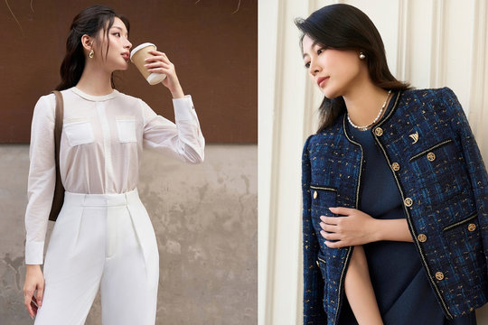Gợi ý cho nàng công sở hiện đại mặc đẹp ngày 20/10