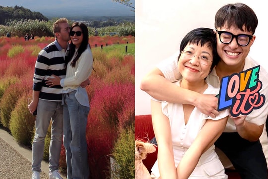 Sao Việt 26/10: Minh Tú tình tứ bên chồng Tây, Thảo Vân mừng sinh nhật con trai