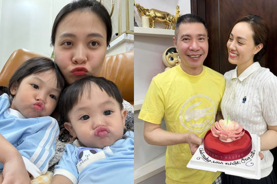 Sao Việt 28/10: Bà xã Cường Đô la khoe 2 con, Công Lý đón sinh nhật bên vợ trẻ