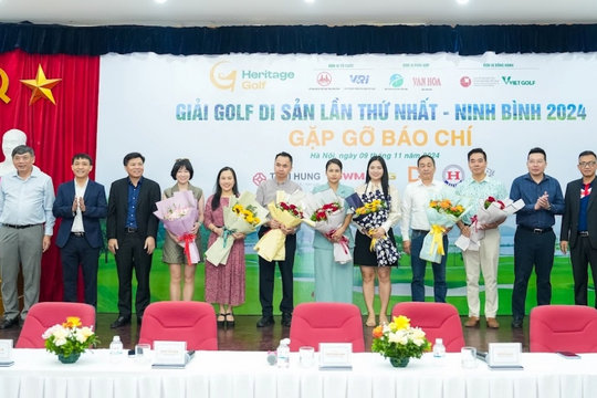 144 Golfer tranh tài ở Giải Golf Di sản lần thứ Nhất - Ninh Bình năm 2024