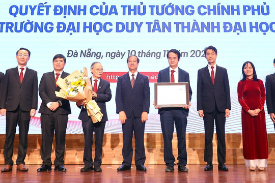 Trường đại học tư thục đầu tiên ở Việt Nam được chuyển thành đại học
