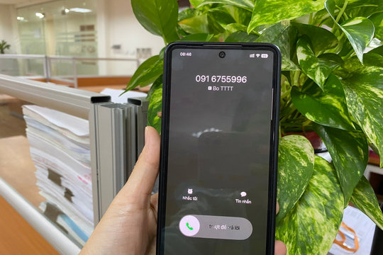 Định danh cuộc gọi giải pháp phòng chống lừa đảo qua không gian mạng