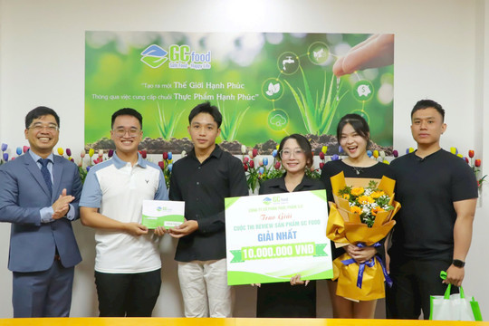 Những gương mặt xuất sắc nhận giải cuộc thi “Review sản phẩm GC Food”