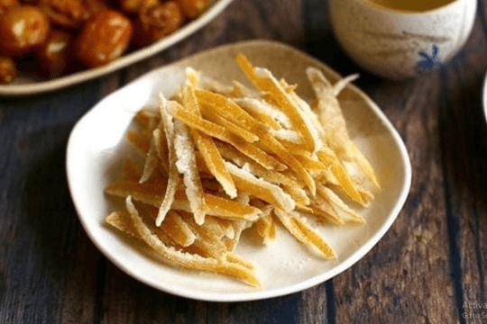 Cách làm mứt vỏ bưởi thơm ngon, không lo đắng
