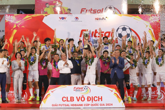Thái Sơn Bắc vô địch giải Futsal HDBank Cúp Quốc gia 2024
