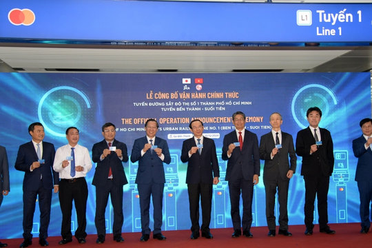 Metro 1 là biểu tượng về khát vọng vươn mình của TPHCM