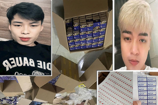 Bắt quả tang cơ sở sản xuất thực phẩm chức năng giả quy mô lớn
