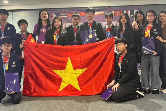 Việt Nam thắng lớn, giành 17 huy chương Olympic Hóa học châu Á 2025
