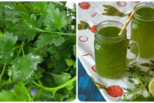 Uống nước rau mùi mỗi ngày có tác dụng gì?