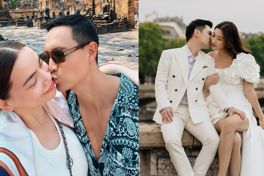 Hà Hồ, Kim Lý lãng mạn, ông xã nói yêu Đỗ Mỹ Linh đến tận thế