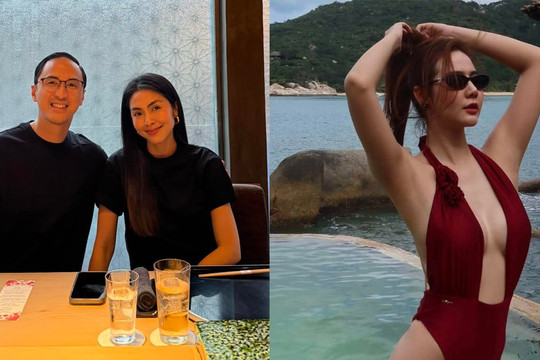 Sao Việt 16/2: Tăng Thanh Hà kỷ niệm ngày cưới, Huyền Lizzie gợi cảm với bikini