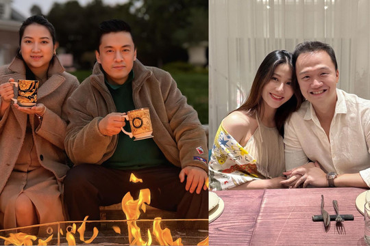 Lam Trường tình cảm bên vợ, Diễm My 9x 'trốn con' đi hẹn hò